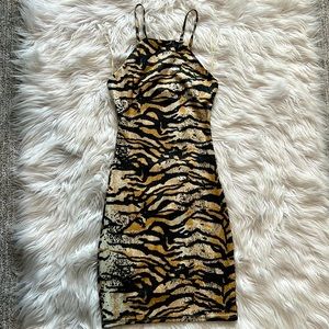 Superdown leopard dress